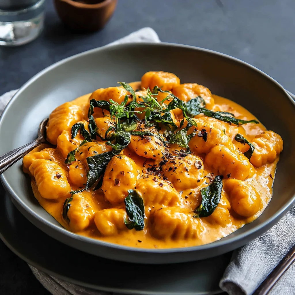 Creamy Pumpkin Gnocchi Delight