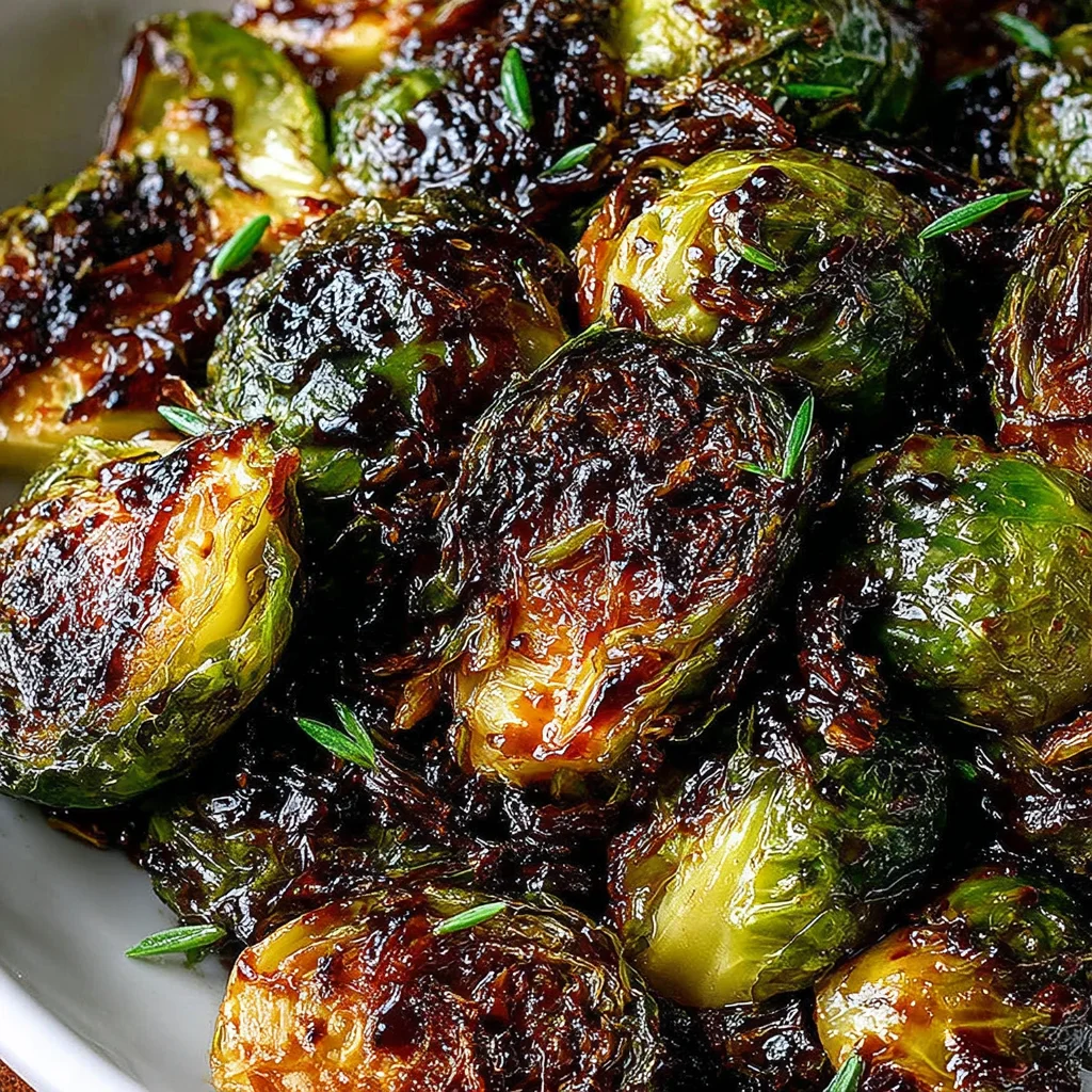Crispy Honey Balsamic Brussels Sprouts: The Ultimate Sweet and Savory Side Dish