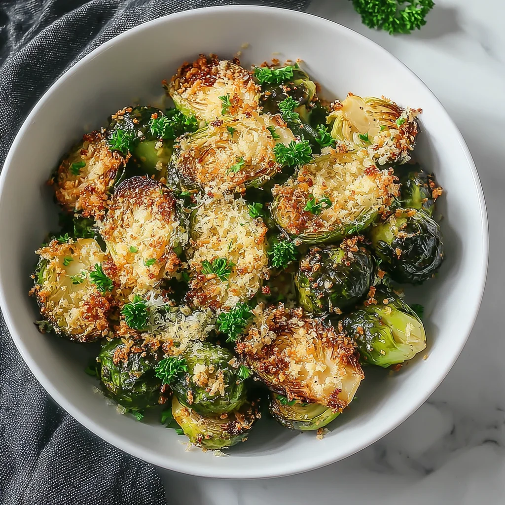 The Ultimate Recipe for Crispy Parmesan-Crusted Roasted Brussels Sprouts: Say Goodbye to Soggy Sides!