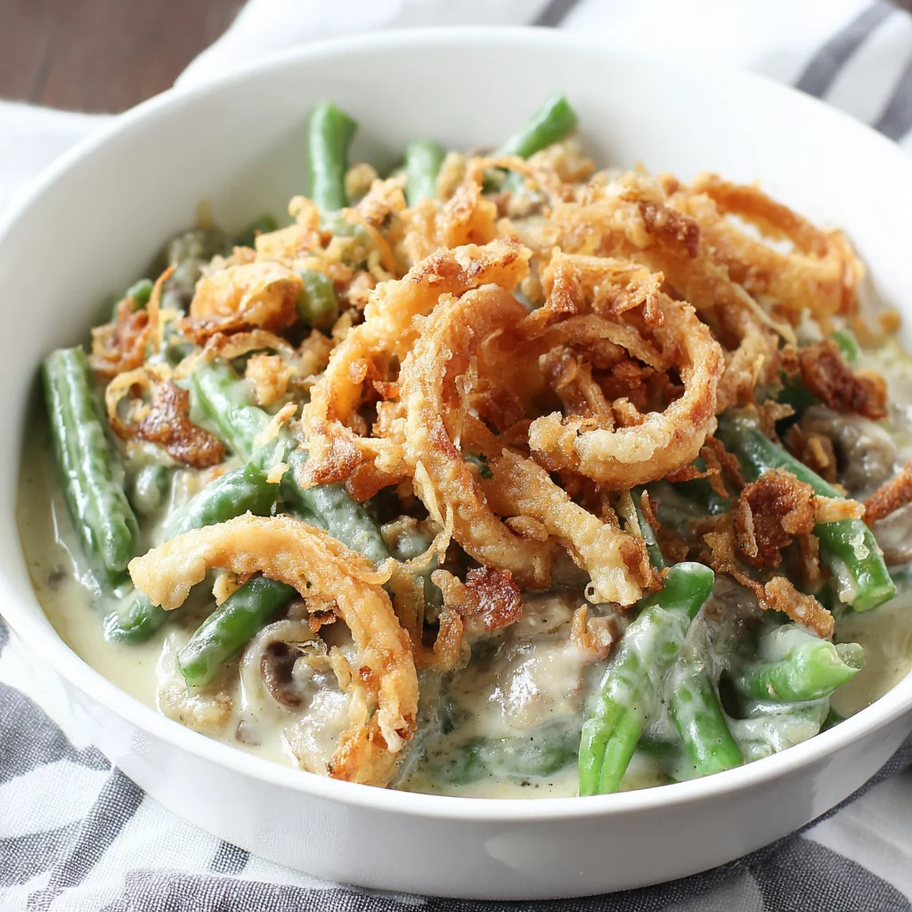Crockpot Green Bean Casserole: The Easiest, Most Delicious Side Dish Ever!