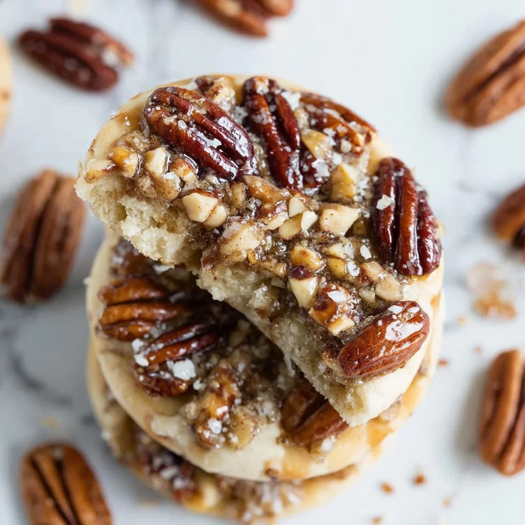 Crumbl Pecan Pie Cookies