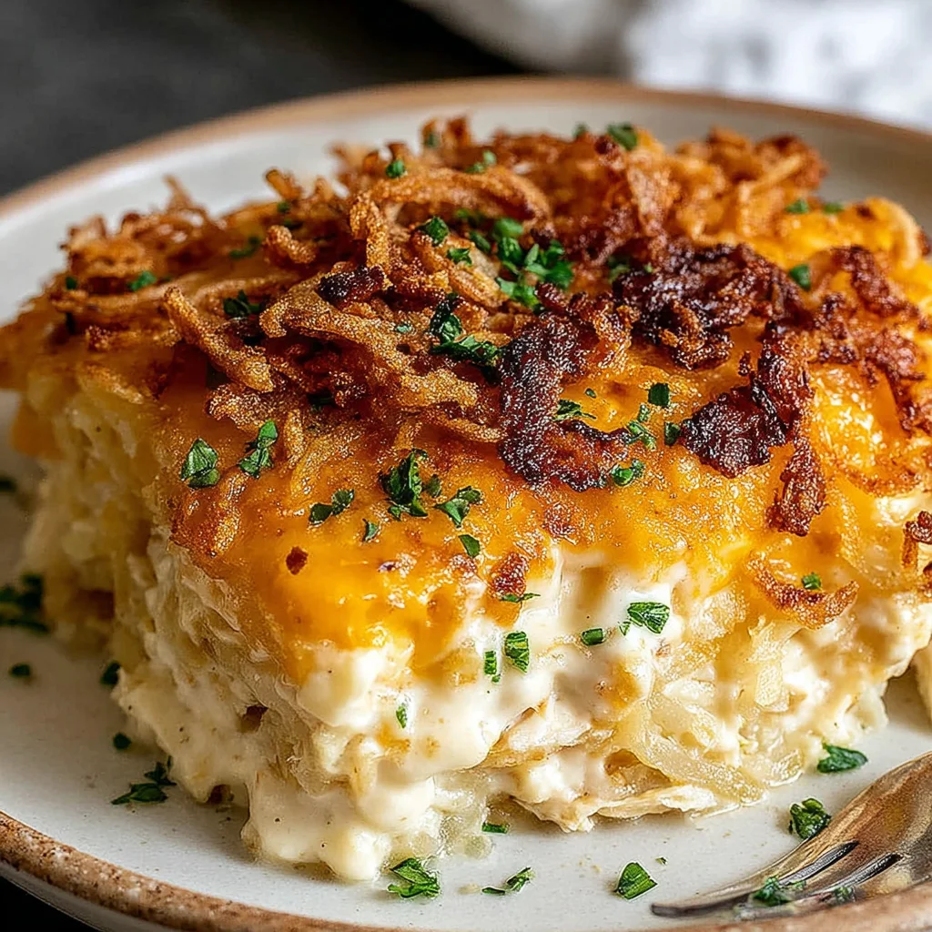 Delicious Chicken Hashbrown Casserole: The Ultimate Creamy, Cheesy Comfort Food Recipe
