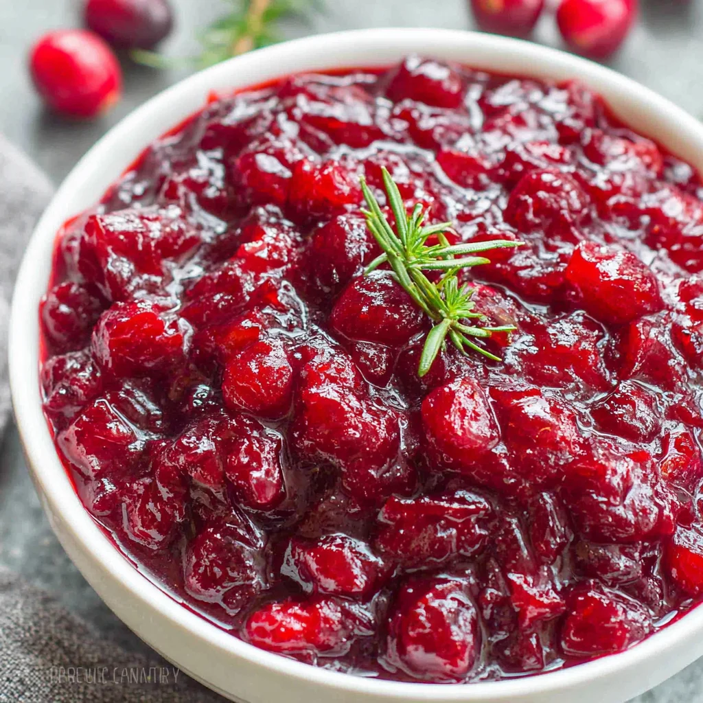 Easy Cranberry Sauce: A Simple Recipe for Thanksgiving and Beyond
