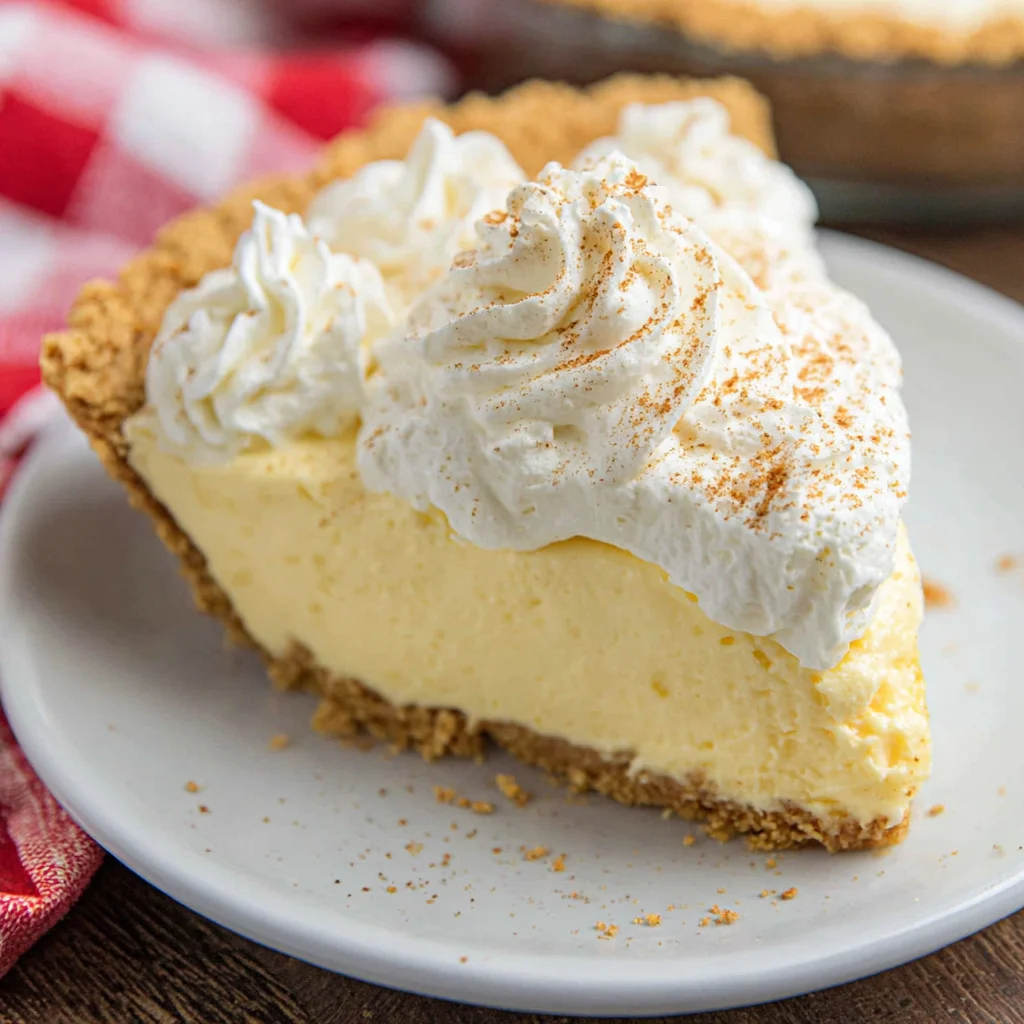 Eggnog Cream Pie