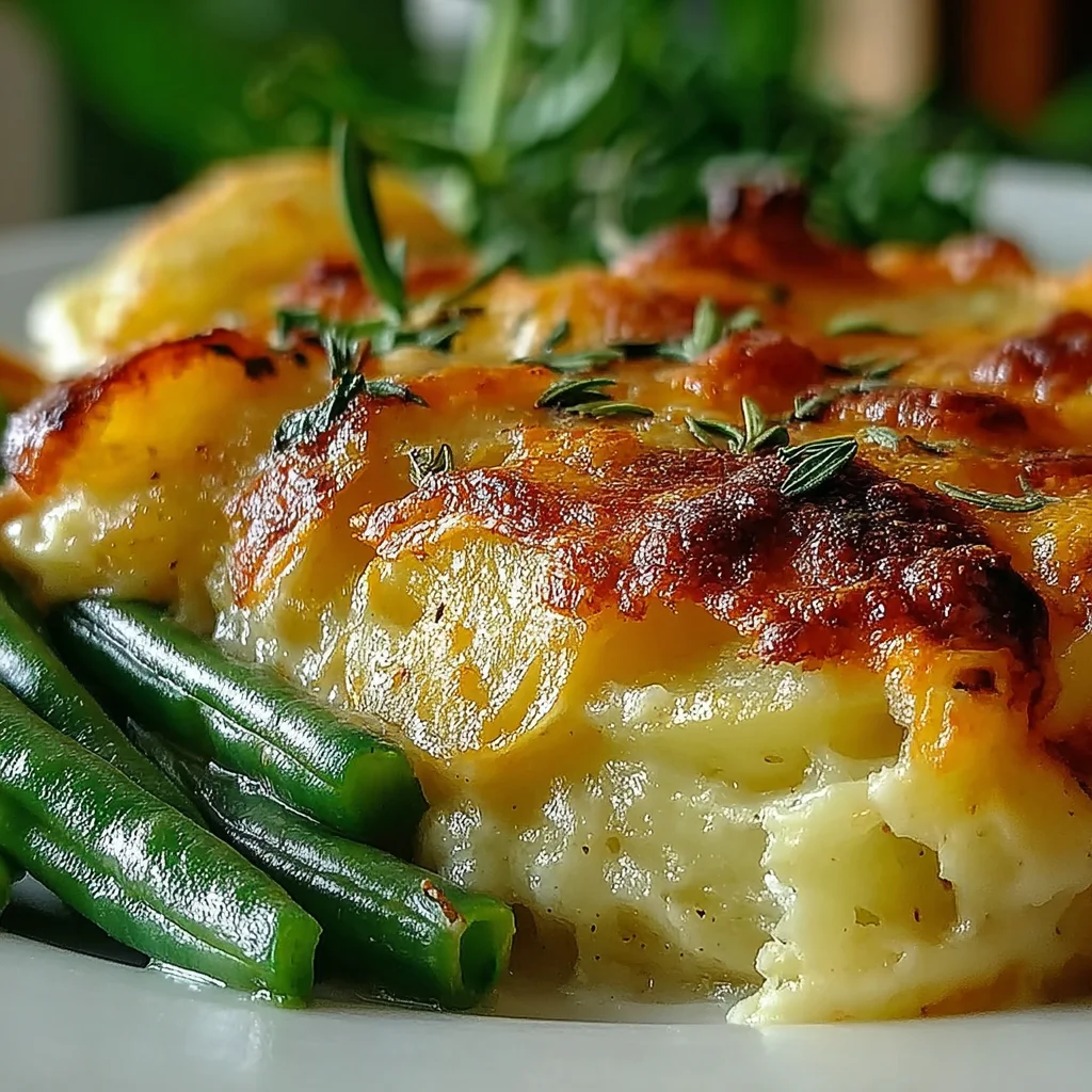 Green Bean and Potato Casserole