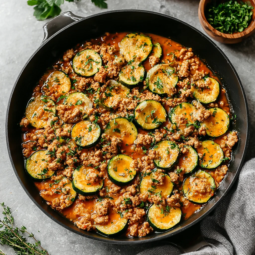 The Ultimate Ground Turkey and Zucchini Skillet: Your New Favorite Weeknight Wonder