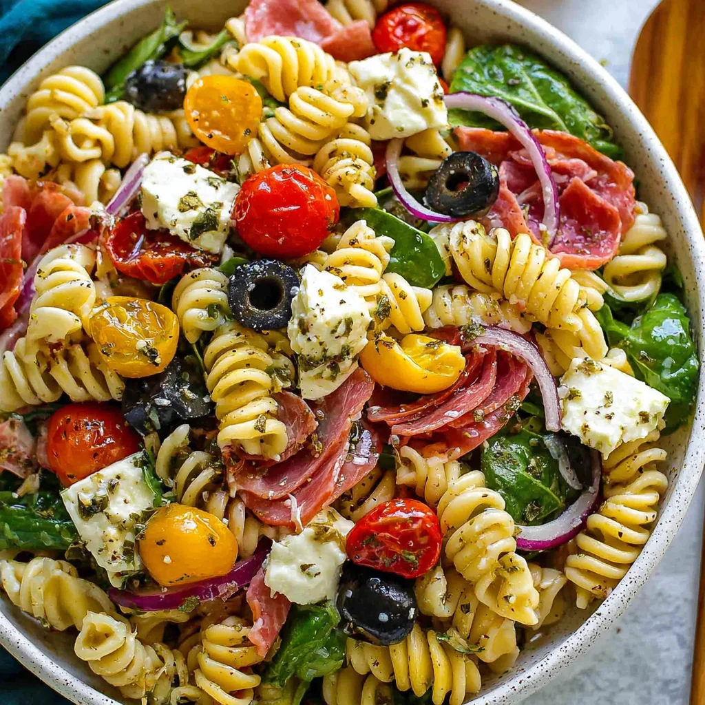 Italian Starter Pasta Salad: A Flavorful & Refreshing Appetizer