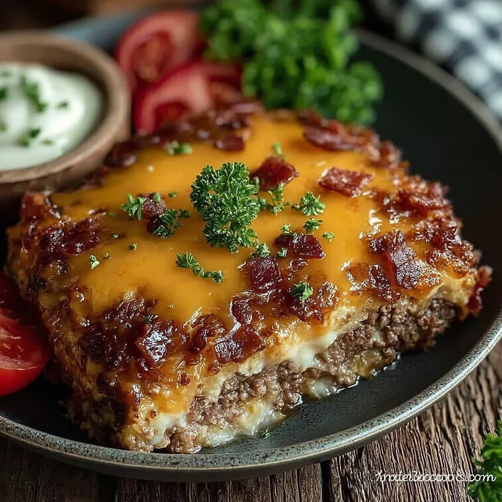 Low-Carb Bacon Cheeseburger Casserole: The Ultimate Keto Comfort Food Dinner