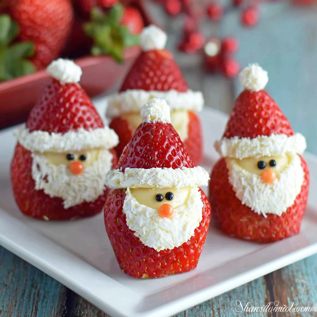 Strawberry Santas: A Festive and Delicious Holiday Treat