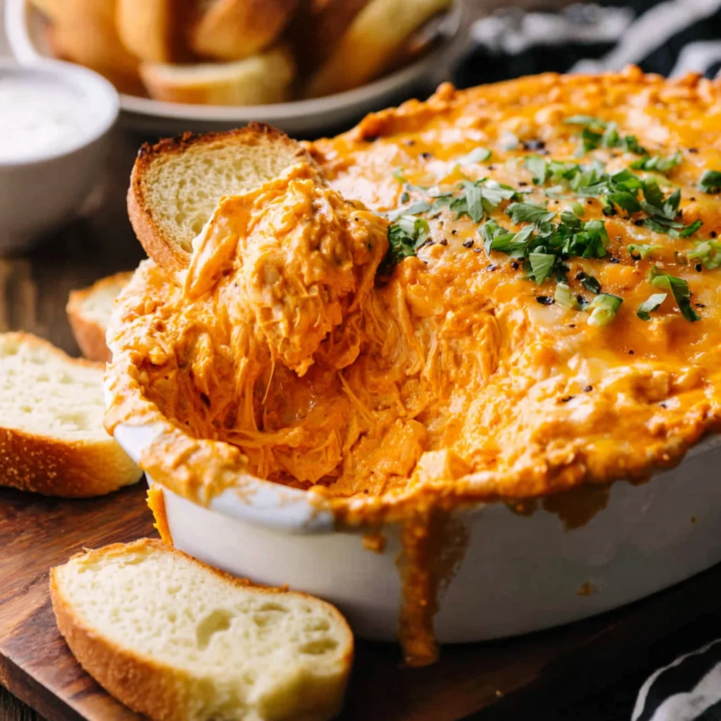 The Ultimate, Creamy Buffalo Chicken Dip: Your Go-To Game Day Appetizer