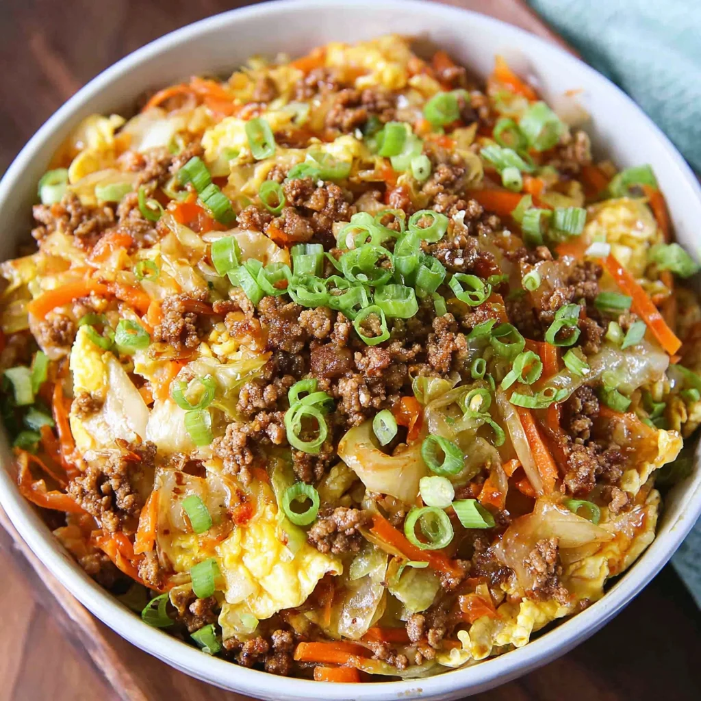 The Ultimate Healthy Chicken Egg Roll in a Bowl: Fast, Flavorful, and Your New Weeknight Obsession