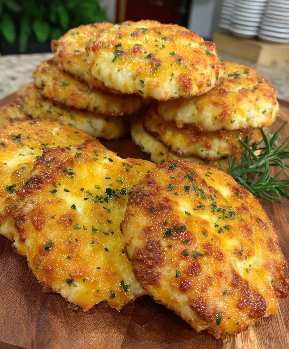 Galletas Saladas de Queso y Romero