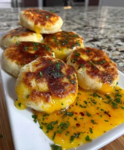 Mini Arepas Rellenas de Queso Fundido