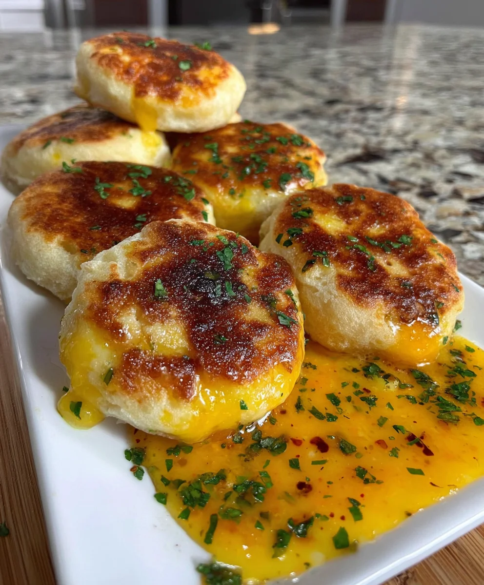Mini Arepas Rellenas de Queso Fundido